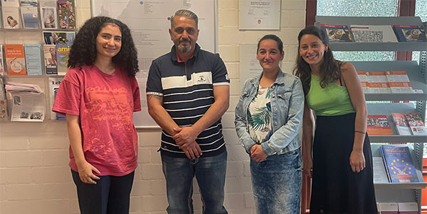 Zehra Bayrak, Elife Sari, Giovanni Weiß und Chalina Reinhard