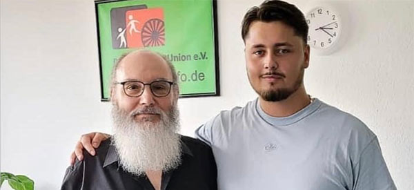 Rudko Kawzynski mit Donito Rosenberg