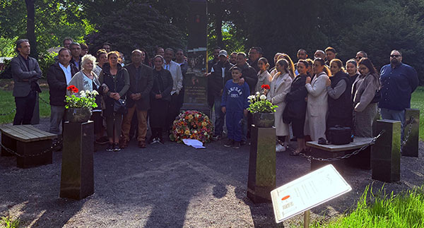 Gedenkveranstaltung zum Tag der Deportation von Sinti und Roma