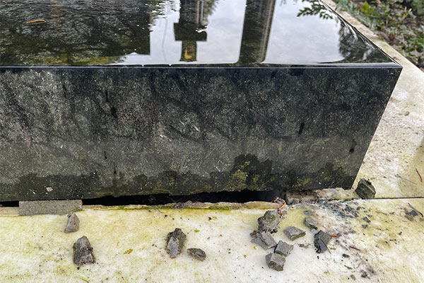 Grabschändung auf dem Friedhof Diebsteich