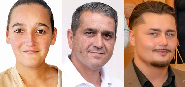 Chalina Reinahrd, Giovanni Weiß, Donito Rosenberg