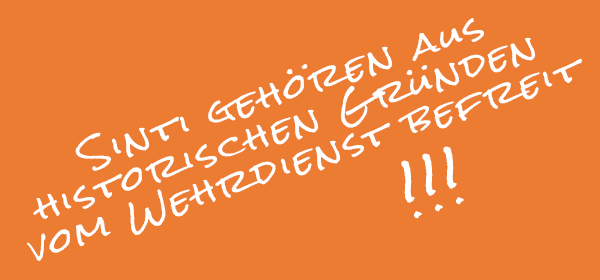 Wehrdienstbefreiung für Sinti und Roma