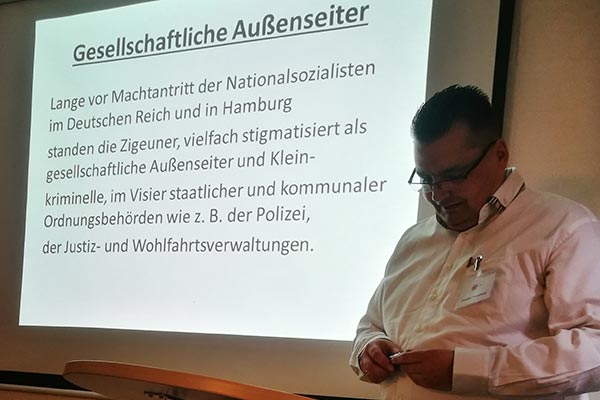 Infoveranstaltung Sinti und Roma während der NS-Zeit in Hamburg