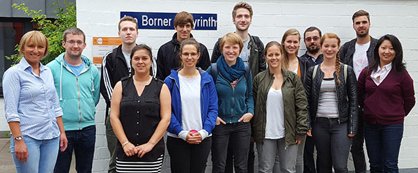 Studenten aus Kiel zu Gast